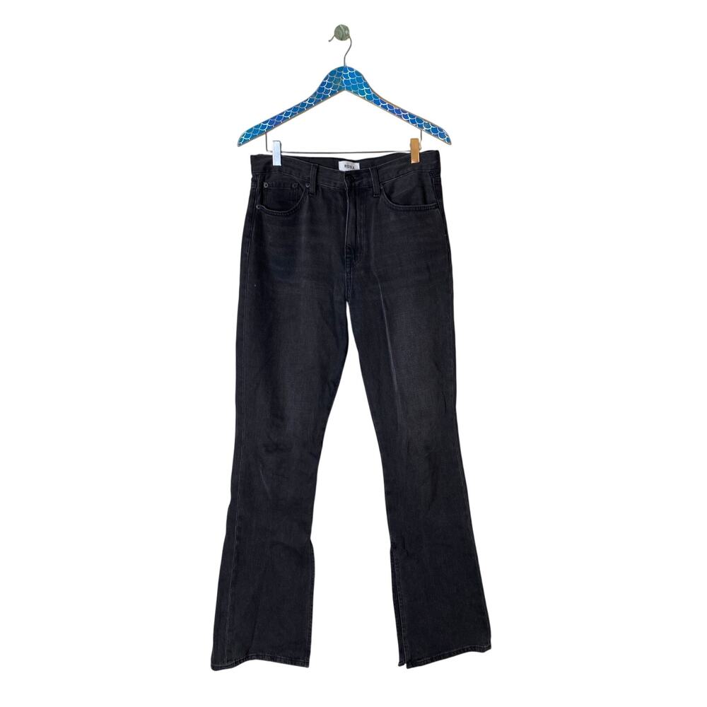 PISTOLA Alexa High Rise Slim Flare Jeans with Slit Dark Sky Size 28 - Picture 2 of 10